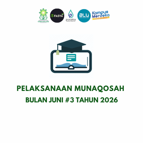 Jadwal Pelaksanaan Munaqosah Bulan Juni Periode #3 Tahun 2026