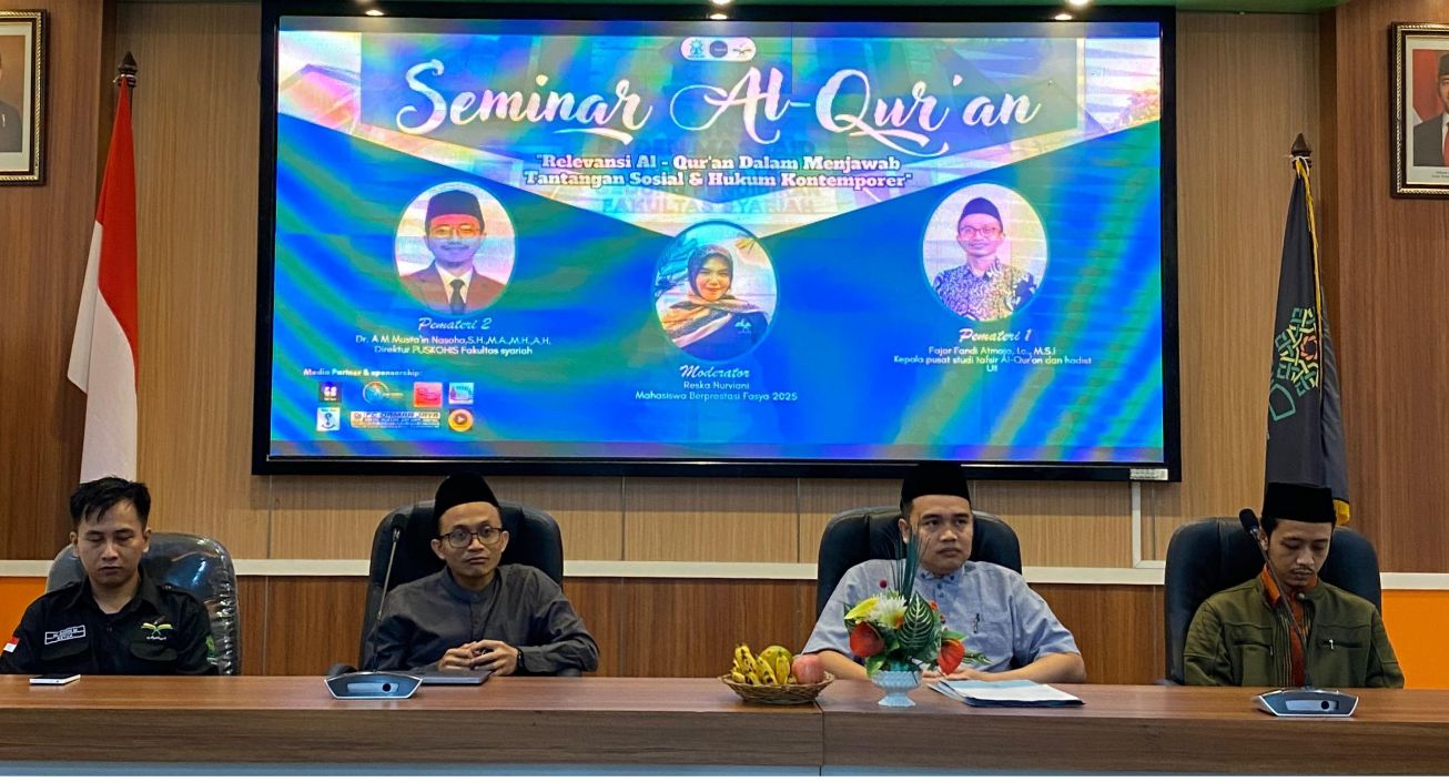 Angkat Relevansi Al-Quran di Era Modern, KSM T2Q Sukses Selenggarakan Seminar Nasional
