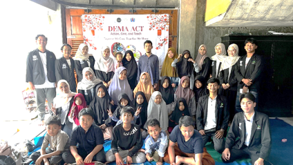 DEMA ACT 2026: DEMA Fakultas Syariah UIN Surakarta Menebar Kepedulian dan Kebersamaan  di Panti Dharma Aji Insan