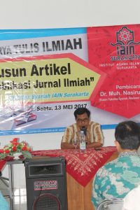 Sambutan Oleh Dekan Fakultas Syariah