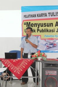 Pemaparan Materi oleh Narasumber