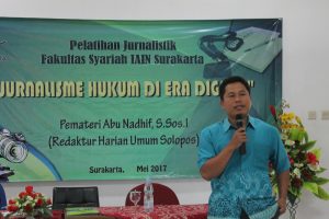 Pemaparan Materi Oleh Narasumber