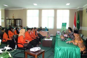 Dalam Acara Visitasi Akreditasi Hukum Pidana Islam (Sesi Mahasiswa)