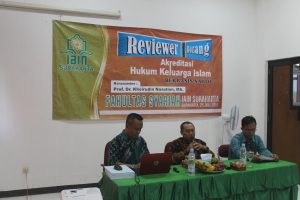 Sambutan oleh WAkil Dekan 1