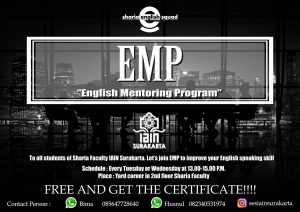 English Mentoring Program (EMP)