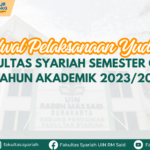 Pelaksanaan Yudisium Fakultas Syariah Semester Genap Tahun Akademik 2023/2024